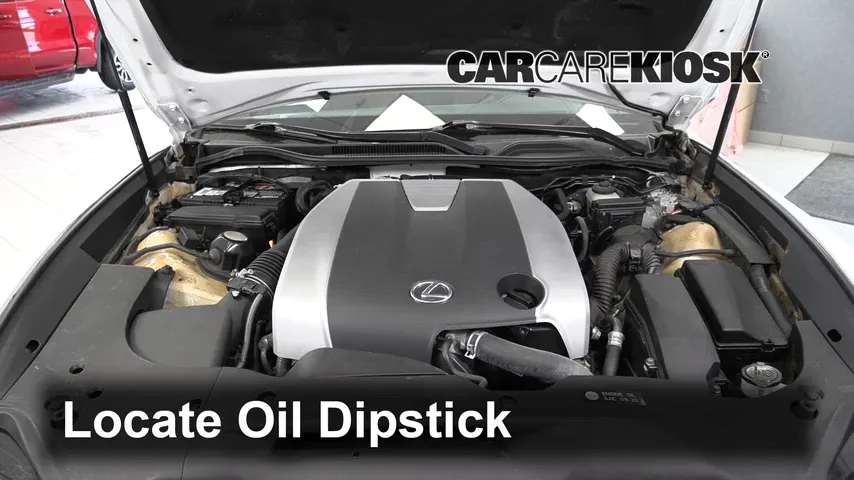 2017 Lexus RC300 3.5L V6 Huile Vérifier le niveau de l'huile